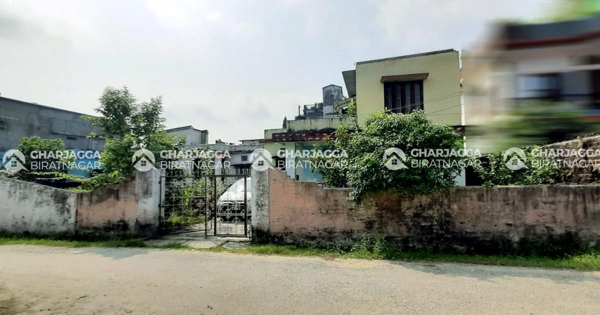 24 Dhur Land with house for Sale at Pichara Biratnagar